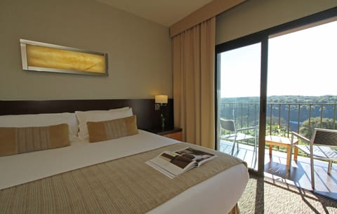 Classic Room, Balcony, River View | Premium bedding, down comforters, pillowtop beds, minibar