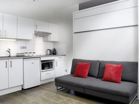 Classic Studio | Private kitchenette | Fridge, microwave, stovetop, espresso maker