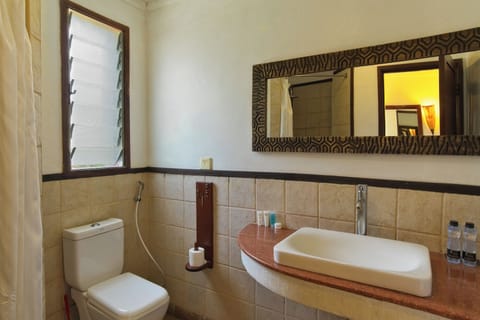 Premium Room | Bathroom | Rainfall showerhead, free toiletries, hair dryer, bidet