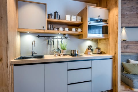 Oven, dishwasher, toaster, cookware/dishes/utensils