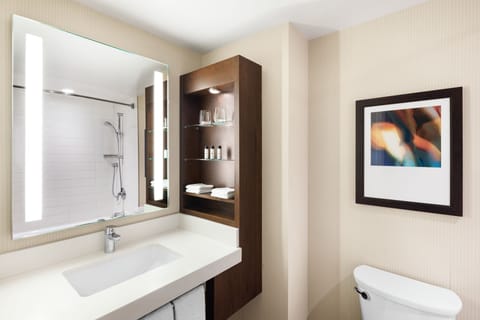 Room | Bathroom | Separate tub and shower, designer toiletries, hair dryer, towels