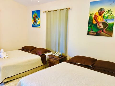 Cabin, 2 Double Beds | In-room safe, desk, iron/ironing board, rollaway beds