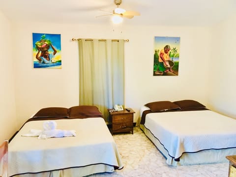 Cabin, 2 Double Beds | In-room safe, desk, iron/ironing board, rollaway beds