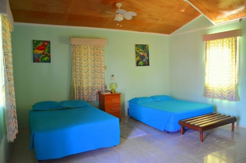 Cabin, 2 Double Beds | In-room safe, desk, iron/ironing board, rollaway beds