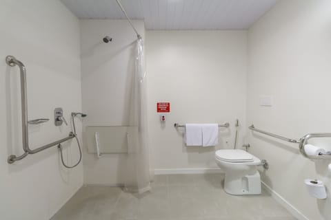 Standard Apartment, 1 Double Bed | Bathroom amenities | Shower, eco-friendly toiletries, towels