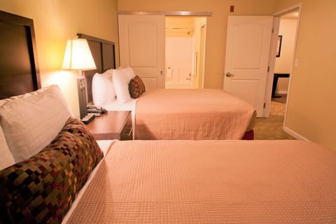 Suite, 2 Queen Beds | 1 bedroom, premium bedding, pillowtop beds, desk