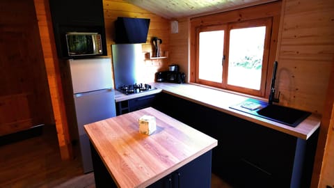 Family Chalet, 3 Bedrooms, 2 Bathrooms | Private kitchen | Microwave, stovetop, espresso maker, coffee/tea maker