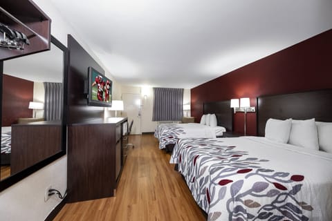 Superior Room, 2 Queen Beds, Non Smoking | Desk, blackout drapes, iron/ironing board, free WiFi