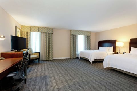 Room, 2 Queen Beds, Accessible | Premium bedding, down comforters, desk, laptop workspace