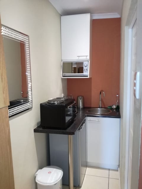 Lux en-suite 2 -3 sleeper  | Private kitchen | Full-size fridge, microwave, stovetop, coffee/tea maker