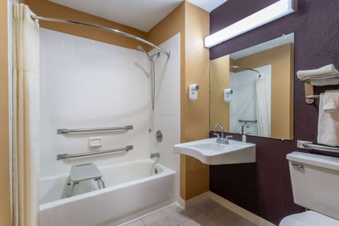 Room, 1 Queen Bed, Accessible, Non Smoking | Accessible bathroom