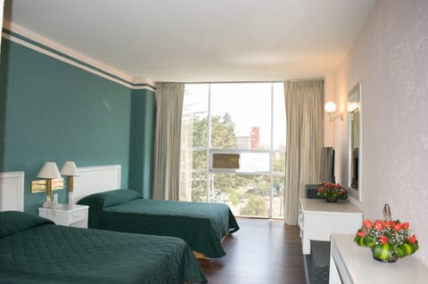 Standard Room, 2 Double Beds | Desk, iron/ironing board, free WiFi, bed sheets