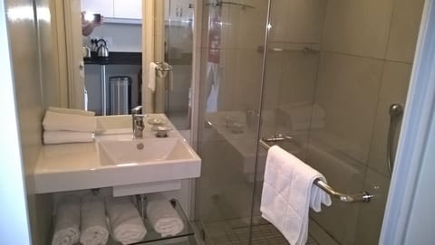 414 Luxury Studio Apartment | Bathroom shower