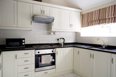 Suite (Cottage) | Private kitchen | Full-size fridge, microwave, stovetop, electric kettle