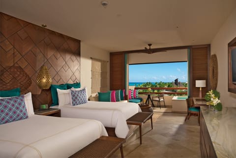 Preferred Club Junior Suite Ocean View 2 Double Beds | View from room