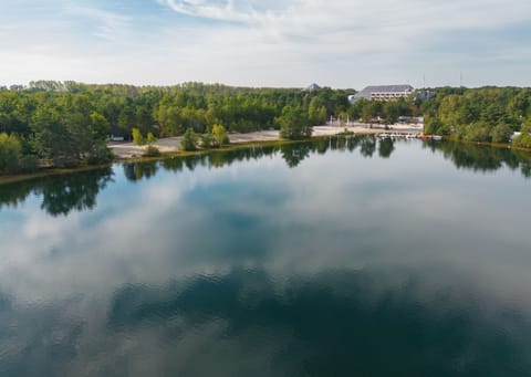 On the beach, beach bar