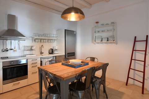 Duplex, 3 Bedrooms, Sea View (Stella) | Private kitchen | Full-size fridge, oven, stovetop, dishwasher