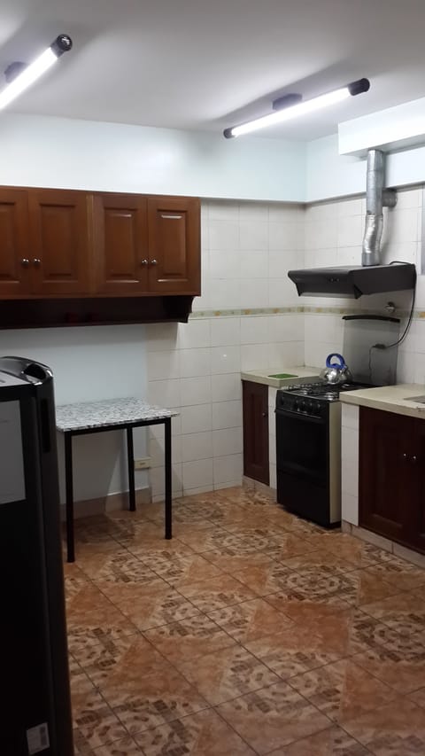 City Apartment, 1 Bedroom, Kitchen, City View | Private kitchen | Full-size fridge, microwave, oven, stovetop