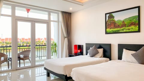 Family Triple Room, Balcony, River View | View from room