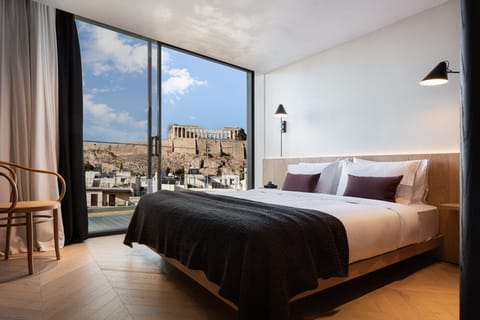 The Caryat - Acropolis Penthouse Maisonette | Premium bedding, individually decorated, individually furnished