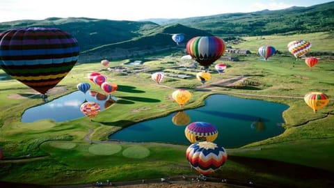 Go sailing away in a spectacular air ballon