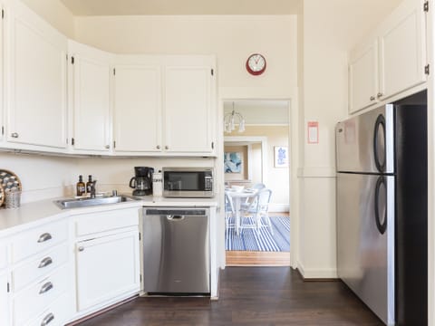 Dining room entry from the kitchen.