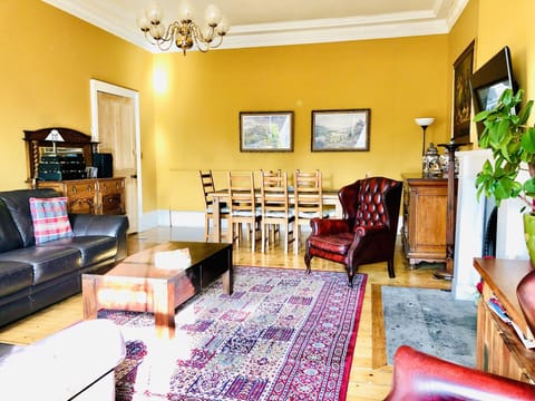 Drawing Room with 8 seater Dining Table
