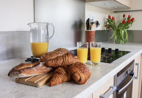 Breakfast in France.