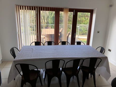 Overlooking Bi fold doors and Heritage valley