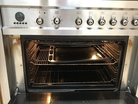 Fully equipped luxury kitchen.