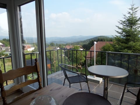 Balcony wit beautiful view on Nurburgring and Hohe Acht