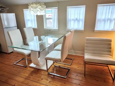 10 windows fill the suite with light & let you see the beautiful forest & river