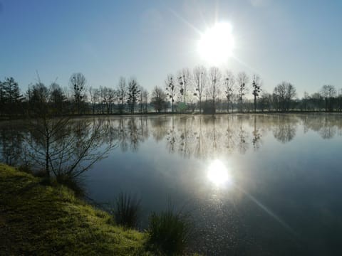 take a stroll at Brecey lake