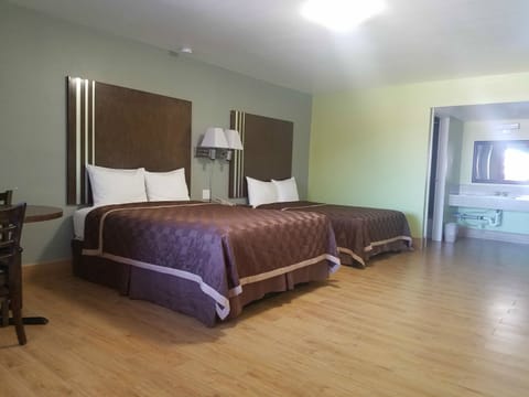 Standard Room, 2 Queen Beds | Iron/ironing board, free WiFi