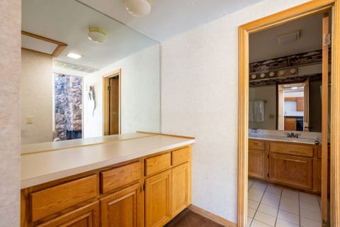 Condo, 2 Bedrooms (Lake Shore, Non-AC) | Bathroom | Combined shower/tub, hair dryer, towels