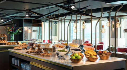 Daily buffet breakfast for a fee