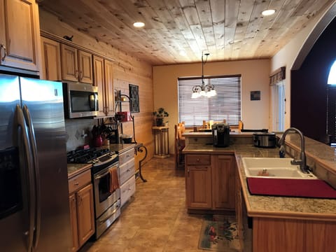 Kitchen, Dining Area, Breakfast Bar to Right
