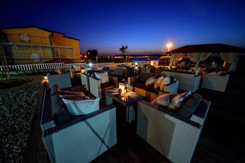 Front of property - evening/night