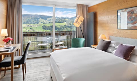 Superior Double Room, 1 King Bed, Balcony, Mountainside | Mountain view