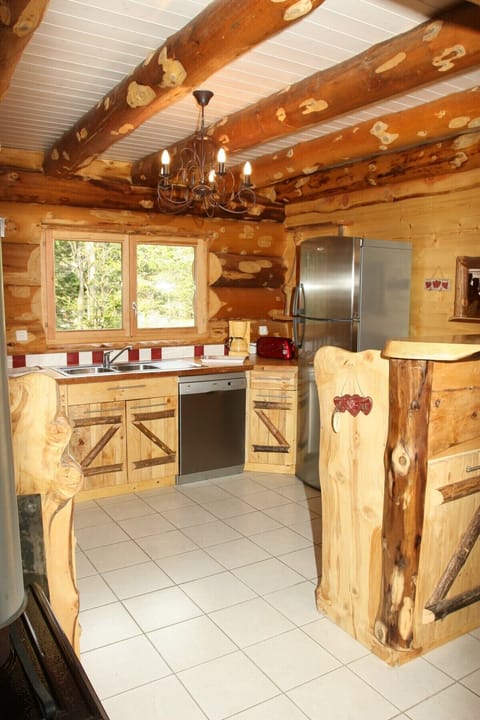 Cuisine Chalet en rondin Vosges