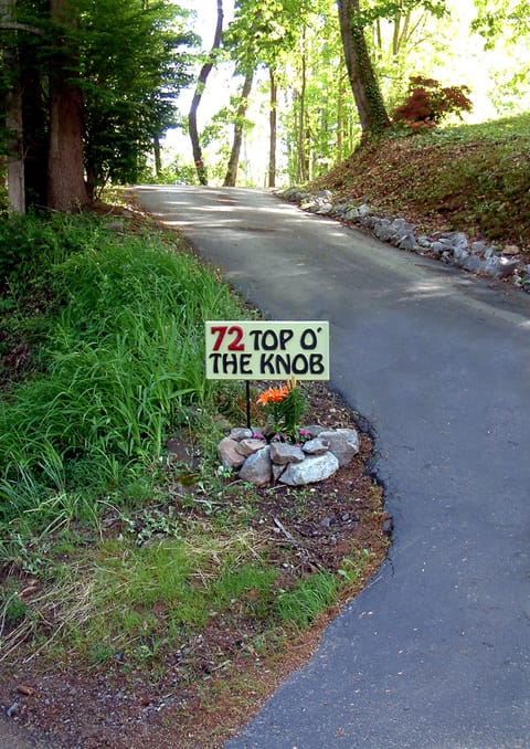 Driveway entrance to the property