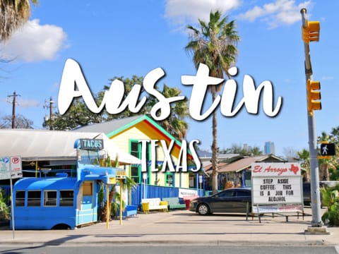 Street scene - "Keep Austin Weird"