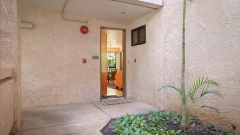 Walking to Front Door