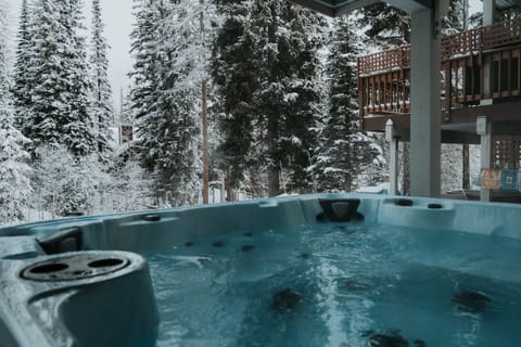 7 person hot tub with 50+ jets & lights!