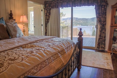 Master Bedroom includes king bed and personal deck area.