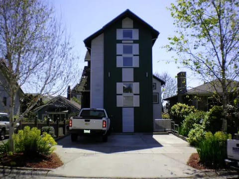 Parking designated area for this rental (left spot when facing the house)