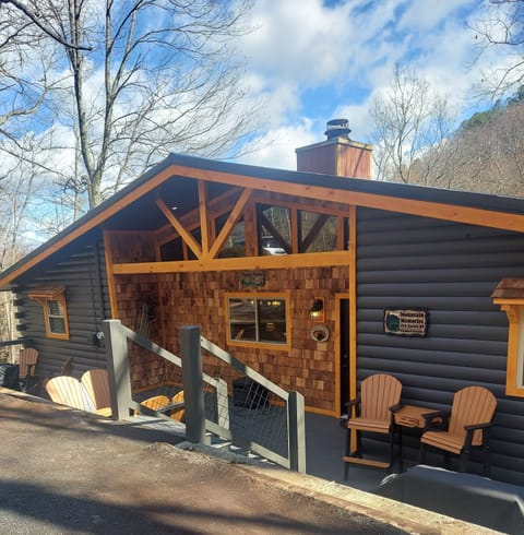 Front of Cabin prior to railing - new photo coming soon