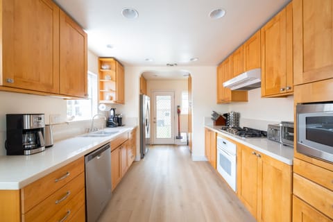 Gorgeous fully-upgraded and stocked kitchen so you can make any home cooked meal