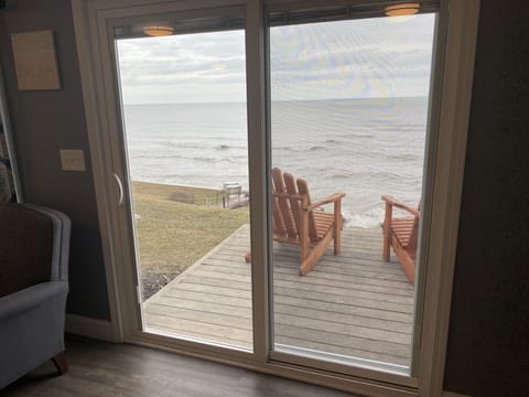 View from Living Room Sliding Door