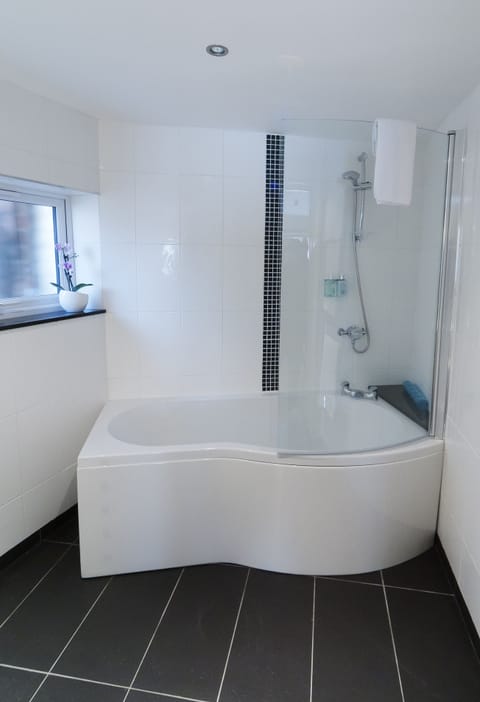 Executive Double Room Single Use | Bathroom | Hair dryer, towels